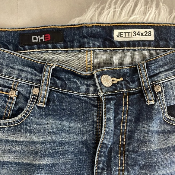 DH3 Men’s Jetta denim jeans  size 34 x 28 - Picture 3 of 6